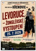 Pozvánka  žongléři Levoruce